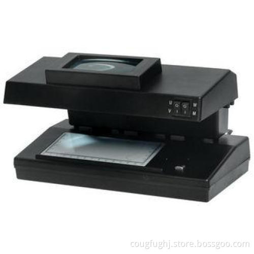 Automatic Counterfeit Money Detector UV Light / Customer De